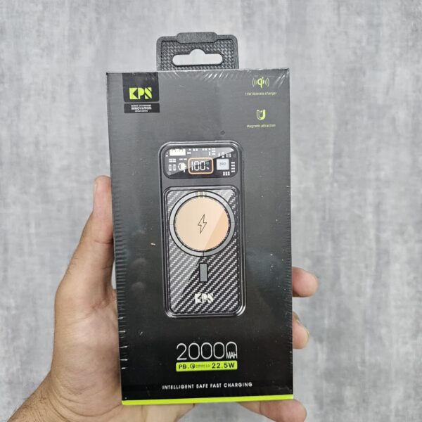 پاوربانک وایرلس دار 20 هزار KPS-WP20