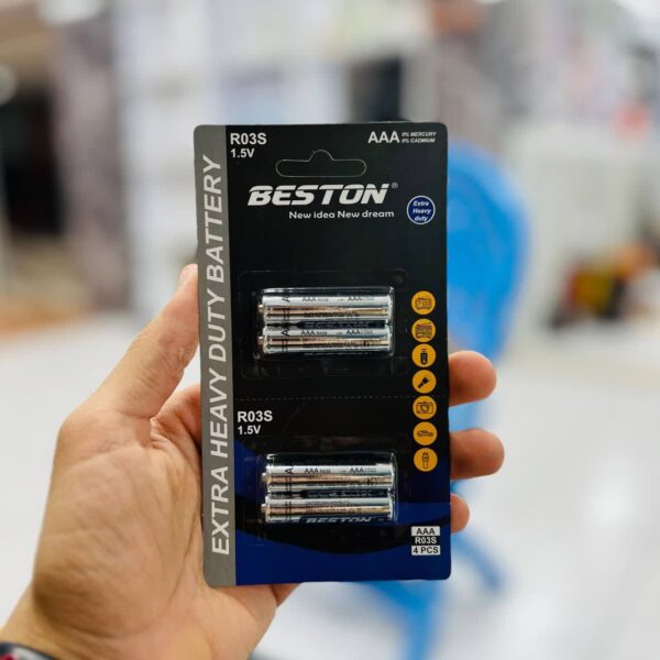 باتری نیم قلمی BESTON P4