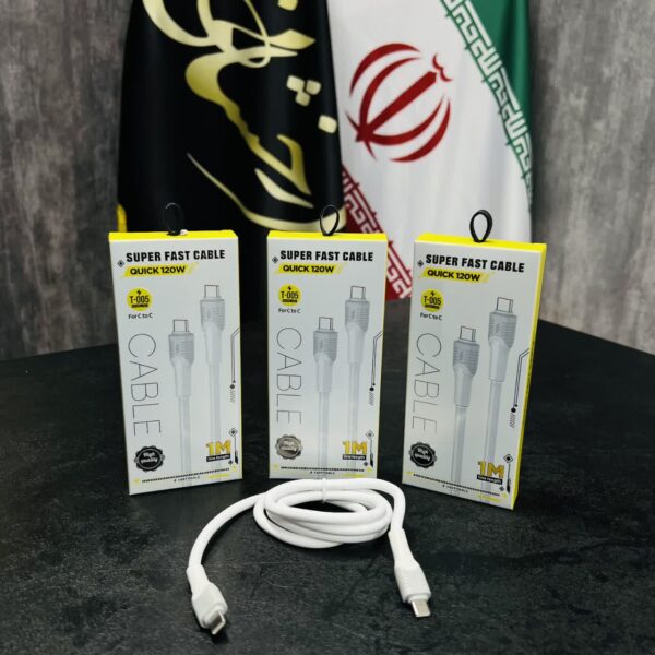 کابل دوسرتایپ سی T-005